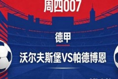 残阵狼堡能否守住德甲？沃尔夫斯堡 VS 帕德博恩