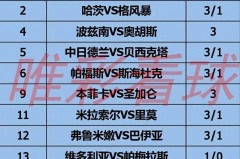 《姜山冷门》26097期：首回合惨败无碍，哈茨主场复仇战意拉满