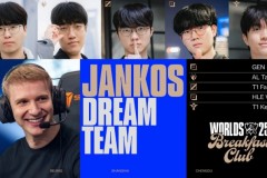 Jankos本届S赛梦之队：Kiin、Tarzan、Faker、Viper、Keria