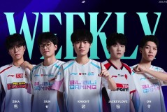 LPL第二赛段第五周最佳阵容：Zika/Xun/Knight/JackeyLove/ON