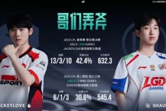 双方AD位德莱文数据对比：JackeyLove 29场第二，Shaoye第四